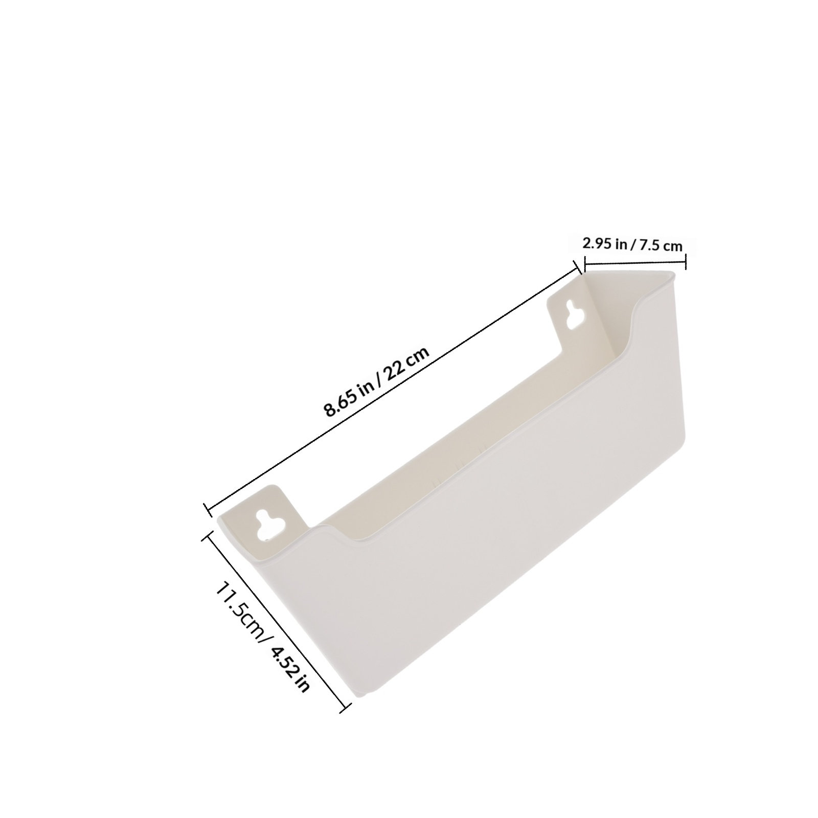 1Set Wall Mounted Plastic File - Magazine Holder Rack review and price